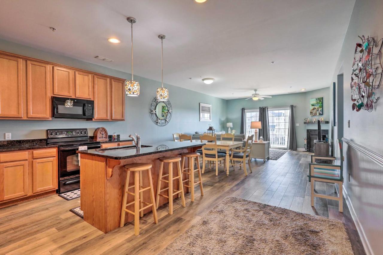 Downtown Ocean City Condo Balcony With Inlet View Exterior foto