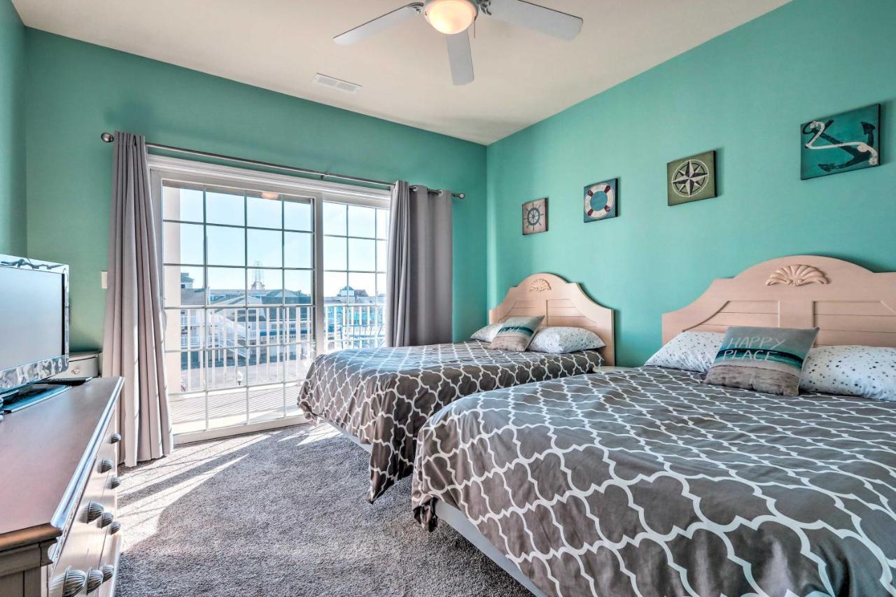 Downtown Ocean City Condo Balcony With Inlet View Exterior foto