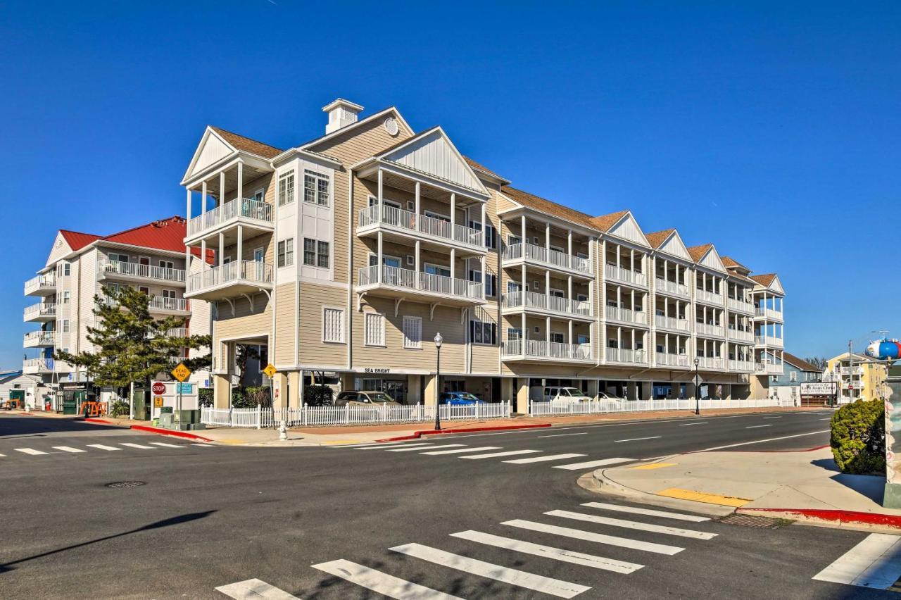 Downtown Ocean City Condo Balcony With Inlet View Exterior foto